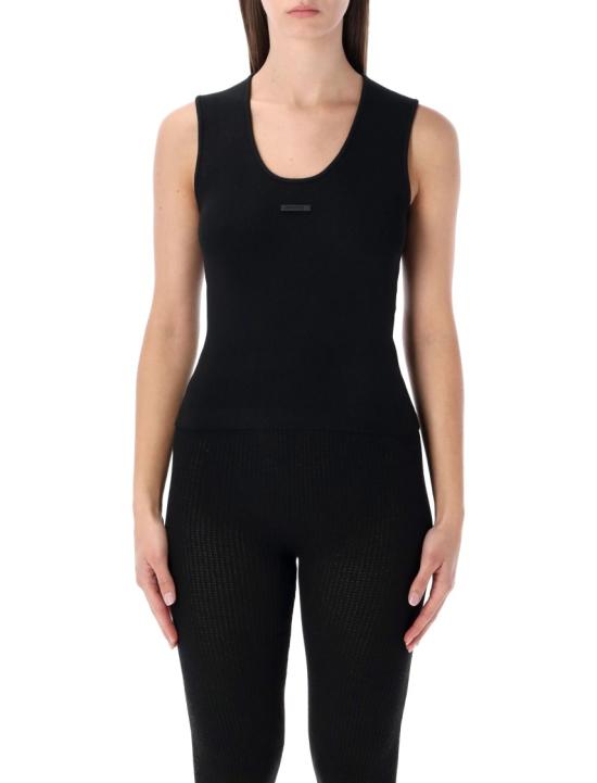 25FW 피어오브갓 민소매 티셔츠 192HO259241FW Black