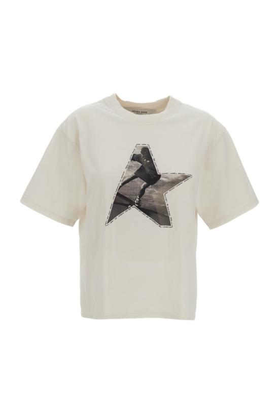 26SS 골든구스 반팔 티셔츠 GWP01874P00237211560 White