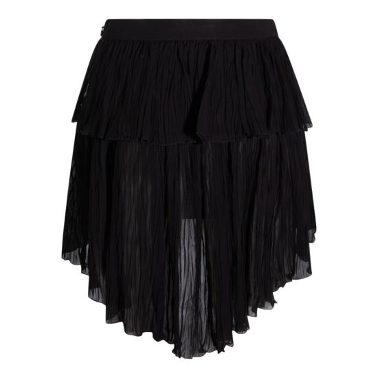 26SS 블루마린 미디 스커트 P622G295AN0990 Black - BLUMARINE