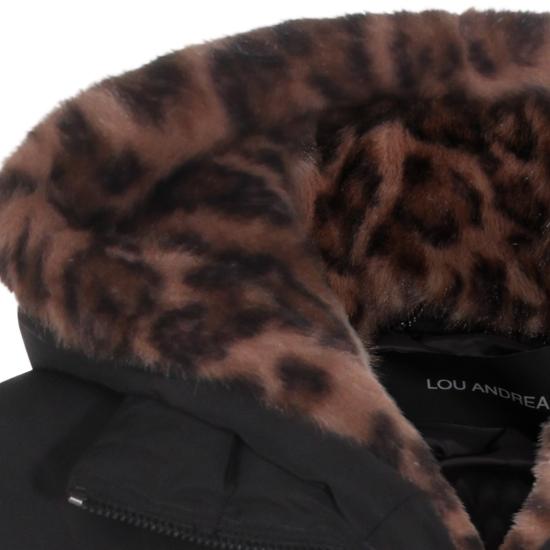 25FW 루 안드레아 코트 YZ204050LUW5MAT2BLACK - LOU ANDREA