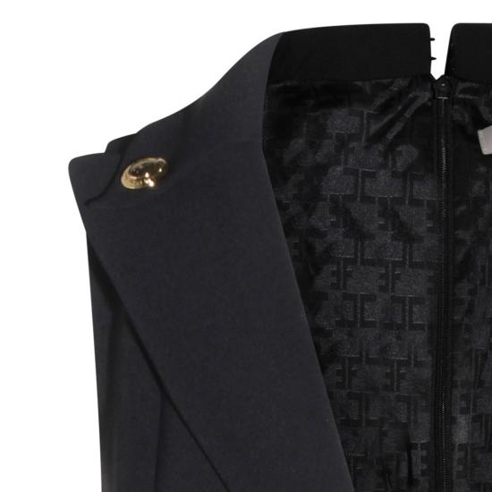 26SS 엘리자베타프랜치 숏 원피스 AB92461E2110 Black - ELISABETTA FRANCHI