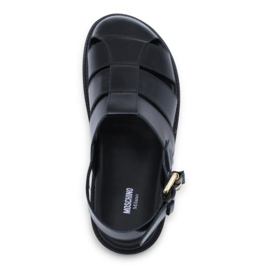 26SS 모스키노 로퍼 MB10073G0OGB0000 Black - MOSCHINO