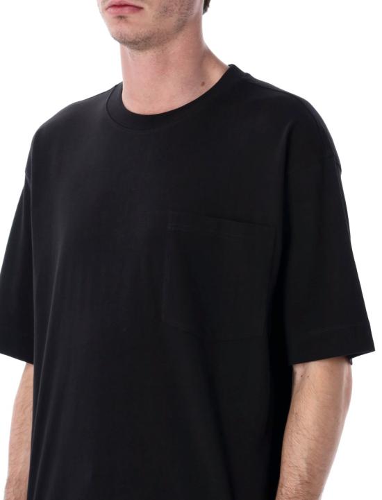 26SS 드리스 반 노튼 반팔 티셔츠 0211103603 Black - DRIES VAN NOTEN