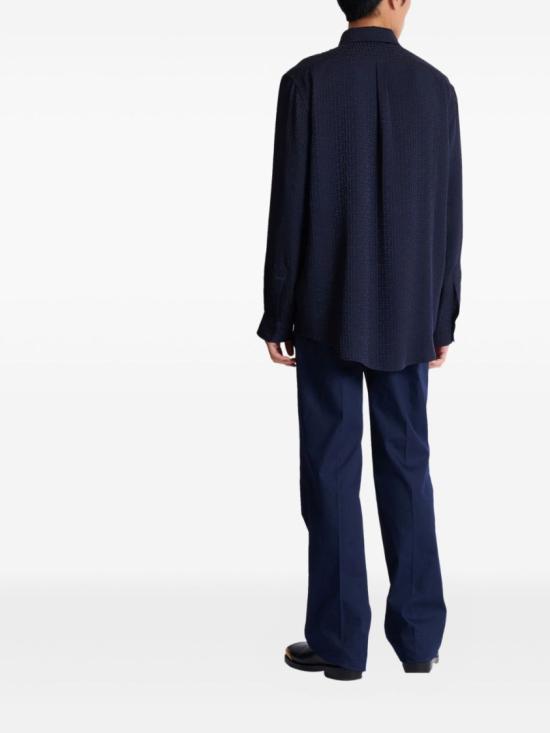 26SS 발망 셔츠 GH1HS555VI74 6UB Black - BALMAIN