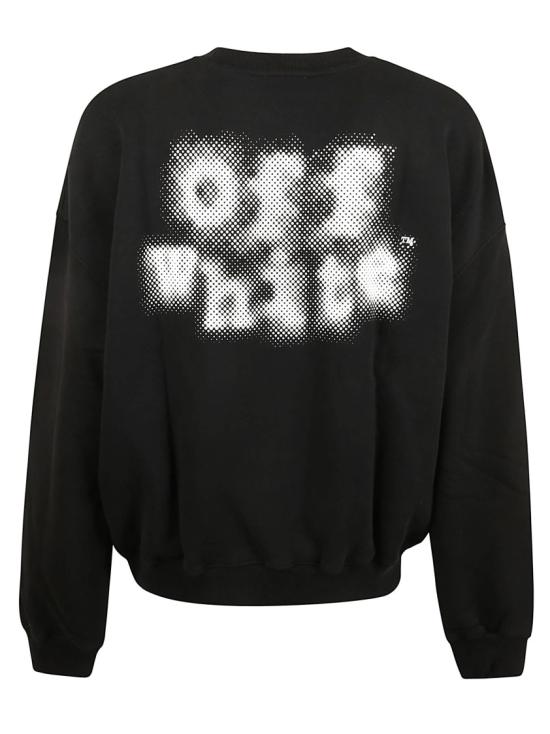 25FW 오프화이트 스웨터 OMBA070F25FLE0031001 Black - OFF WHITE