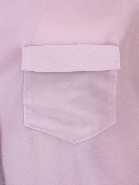 26SS 마르지엘라 롱 슬리브 실크 셔츠 S51DT0028 M35704365 Pink - MAISON MARGIELA