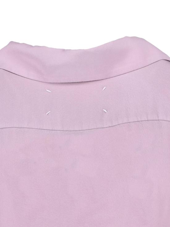 26SS 마르지엘라 롱 슬리브 실크 셔츠 S51DT0028 M35704365 Pink - MAISON MARGIELA