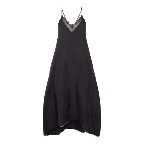 26SS 자딕앤볼테르 롱 원피스 WWDR02691011 Black - ZADIG & VOLTAIRE