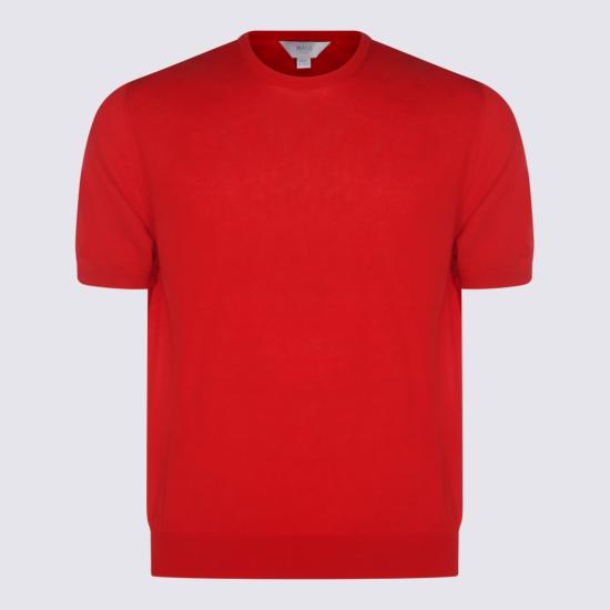26SS 말로 반팔 티셔츠 UXA406F3Z31E3588 Red - MALO