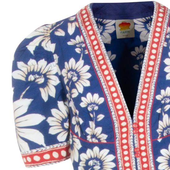 26SS 팜 리오 미디 원피스 34413126067 Blue - FARM RIO