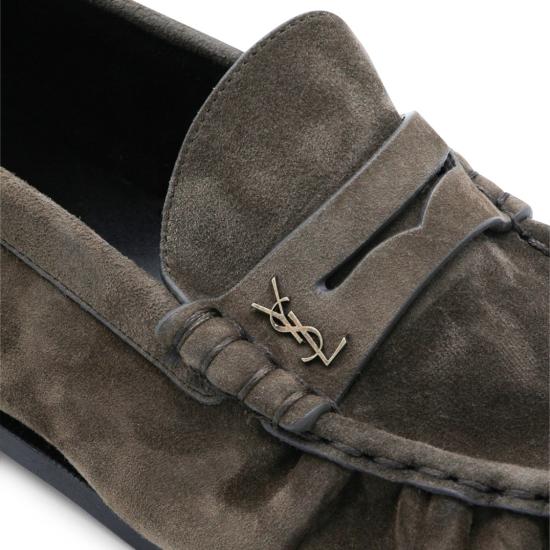 26SS 생로랑 로퍼 83947127DTT1119 Grey - SAINT LAURENT