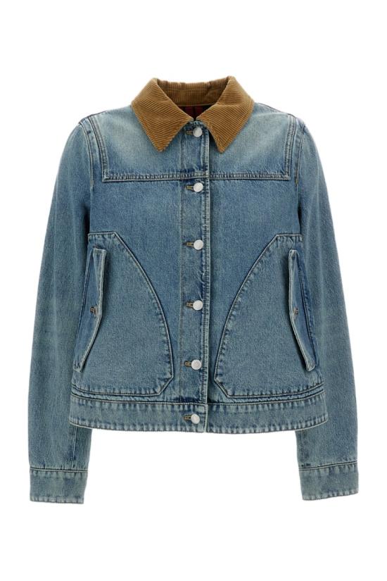 26SS 알렉산더 맥퀸 데님 자켓 852182QMAD04383 Blue