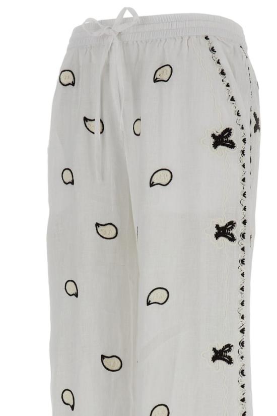 26SS 파로쉬 팔라초 팬츠 D230760RBEACH26002 White - PAROSH