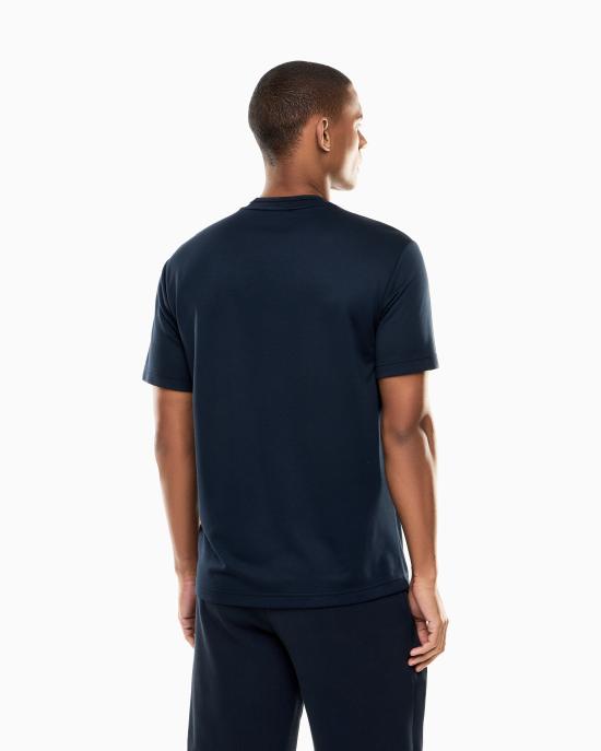 26SS 엠포리오 아르마니 반팔 티셔츠 7M001357 AF13862 UB102 Blue - EMPORIO ARMANI