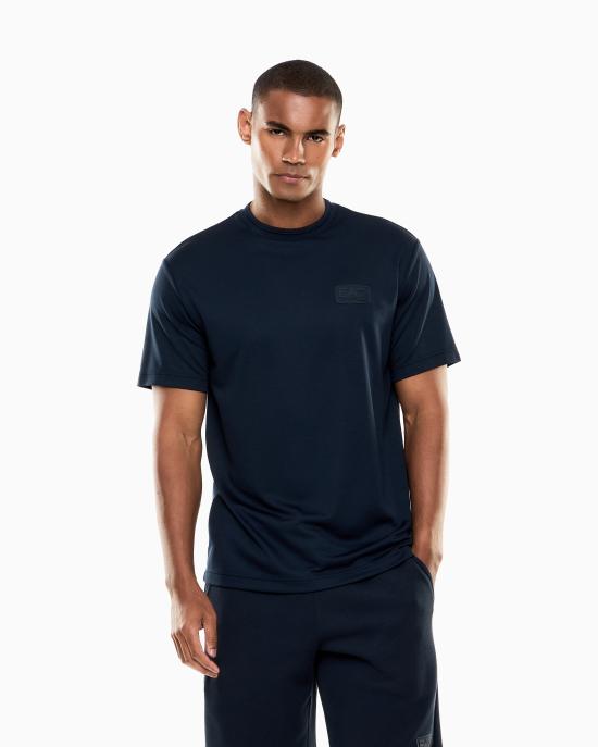 26SS 엠포리오 아르마니 반팔 티셔츠 7M001357 AF13862 UB102 Blue - EMPORIO ARMANI