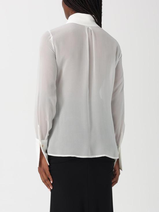 26SS 엘리자베타프랜치 셔츠 CA14861E2 360 Avorio - ELISABETTA FRANCHI