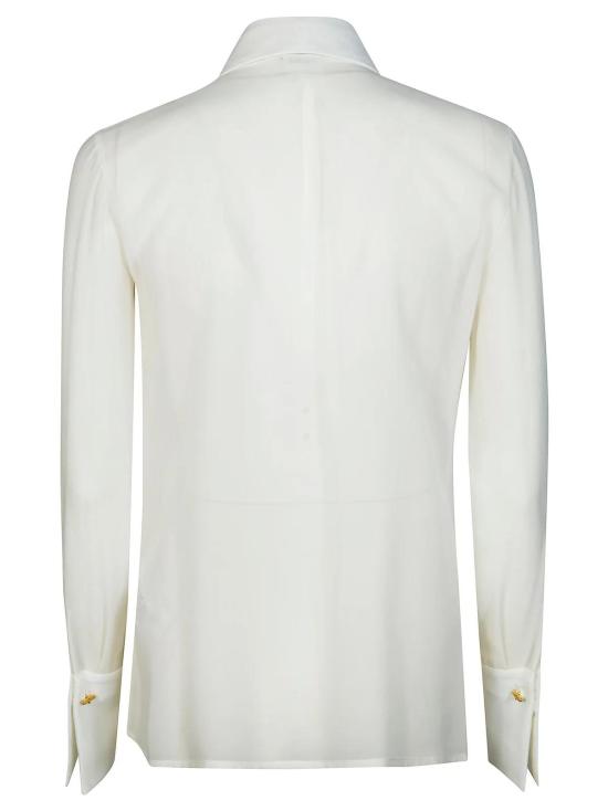26SS 엘리자베타프랜치 셔츠 CA14861E2 360 Avorio - ELISABETTA FRANCHI