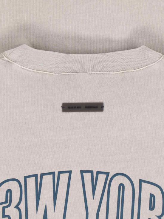 25FW 피어오브갓 반팔 티셔츠 125HO254561F SMOKE GREY Grey - FEAR OF GOD