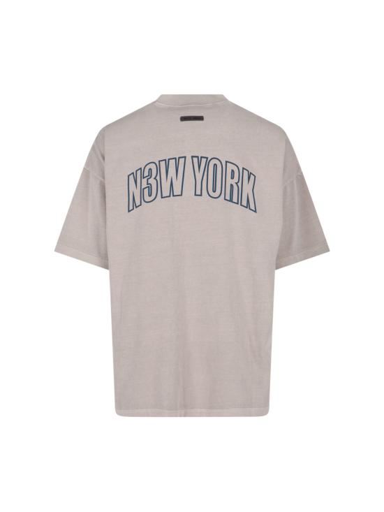 25FW 피어오브갓 반팔 티셔츠 125HO254561F SMOKE GREY Grey - FEAR OF GOD