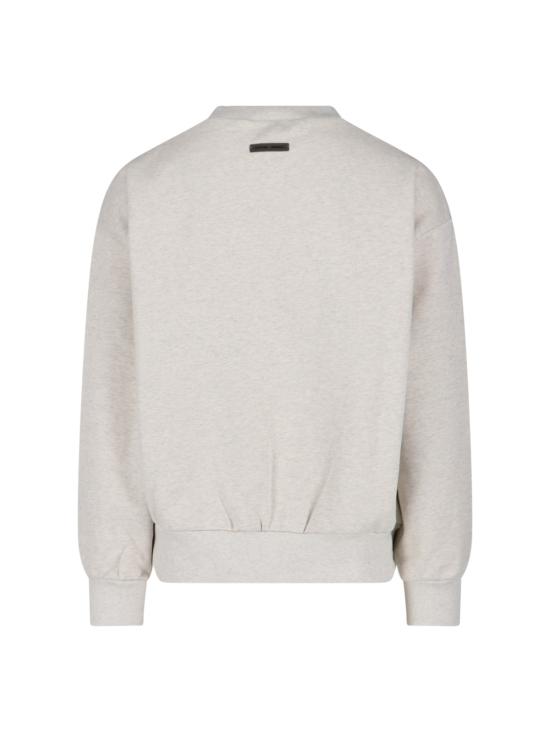 25FW 피어오브갓 긴팔 티셔츠 192HO256552F OATMEAL HEATHER Grey - FEAR OF GOD