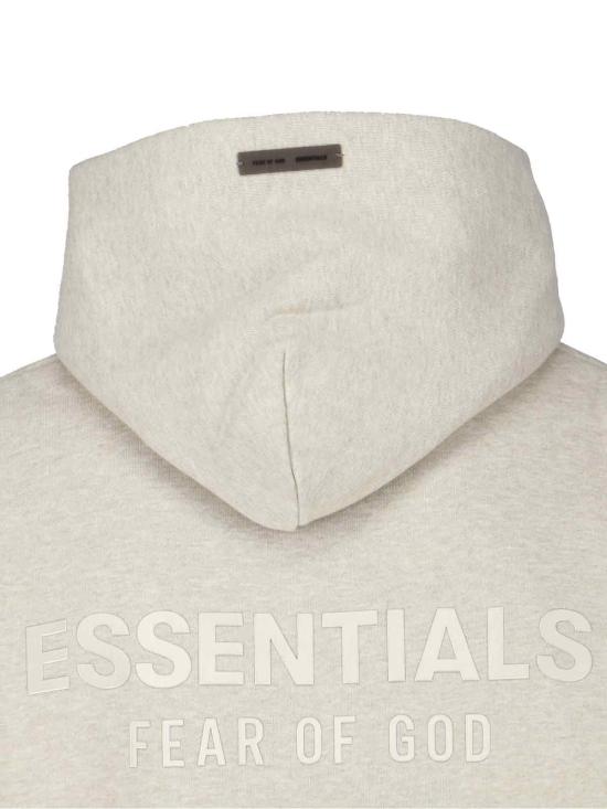 25FW 피어오브갓 플리스 집업 후디 192SP252052F HEATHER STONE Grey - FEAR OF GOD