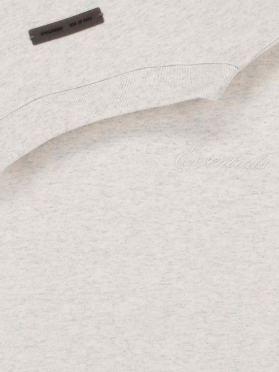 25FW 피어오브갓 반팔 티셔츠 125HO254192F OATMEAL HEATHER Grey - FEAR OF GOD