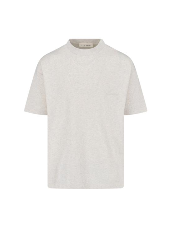 25FW 피어오브갓 반팔 티셔츠 125HO254192F OATMEAL HEATHER Grey