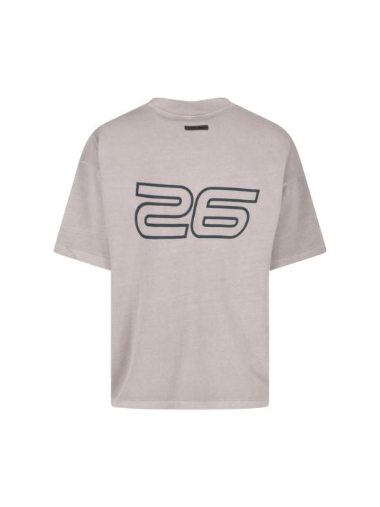 25FW 피어오브갓 반팔 티셔츠 125HO254471F SMOKE GREY Grey - FEAR OF GOD