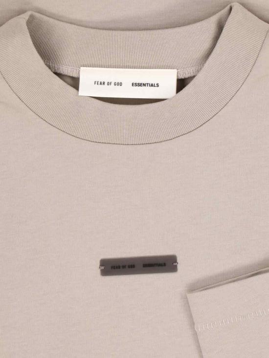 25FW 피어오브갓 반팔 티셔츠 125SP254201F TIMBER Beige - FEAR OF GOD