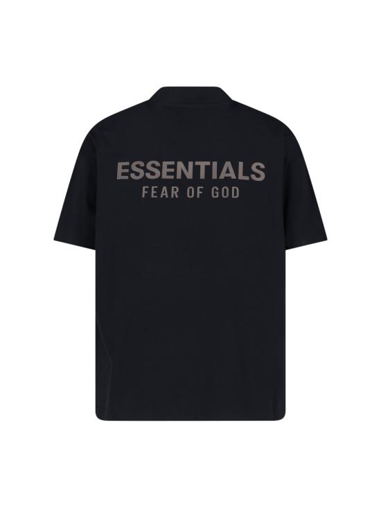 25FW 피어오브갓 반팔 티셔츠 125SP254190F JET BLACK Black - FEAR OF GOD