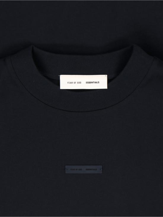 25FW 피어오브갓 반팔 티셔츠 125SP254190F JET BLACK Black - FEAR OF GOD