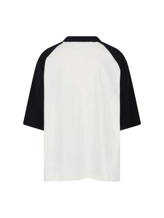 25FW 피어오브갓 반팔 티셔츠 125HO254482F IVORY BODY BLACK White - FEAR OF GOD