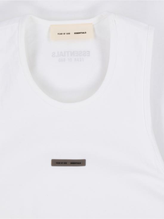 25FW 피어오브갓 반팔 티셔츠 125SP254234F BRIGHT WHITE White - FEAR OF GOD