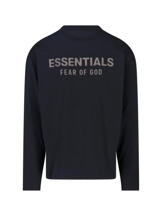 25FW 피어오브갓 반팔 티셔츠 125SP254200F JET BLACK Black - FEAR OF GOD