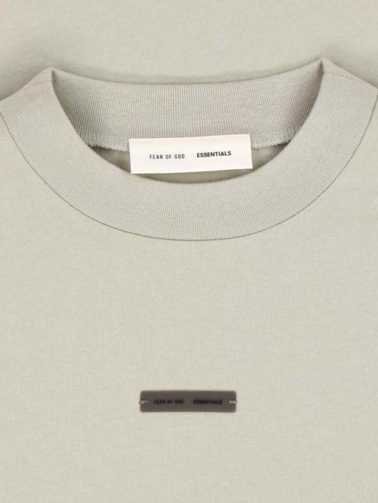 25FW 피어오브갓 반팔 티셔츠 125SP254196F ABBEY STONE Grey - FEAR OF GOD