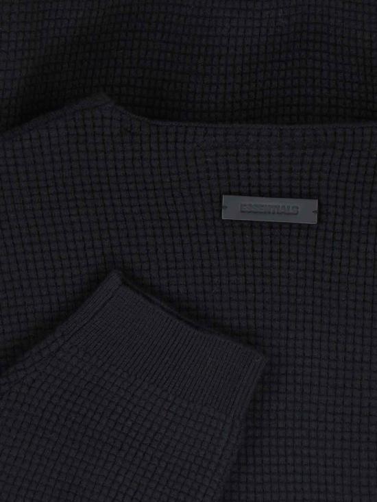 25FW 피어오브갓 스웨터 192HO256161F VINTAGE BLACK Black - FEAR OF GOD