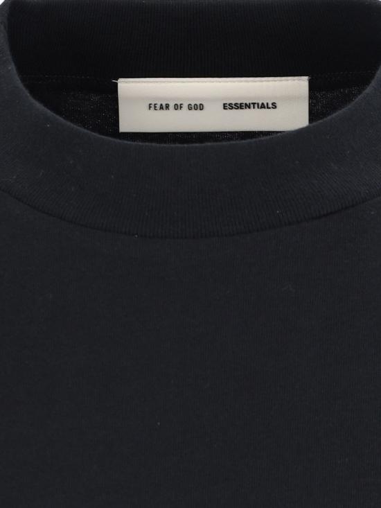 25FW 피어오브갓 반팔 티셔츠 125AS254190F JET BLACK Black - FEAR OF GOD