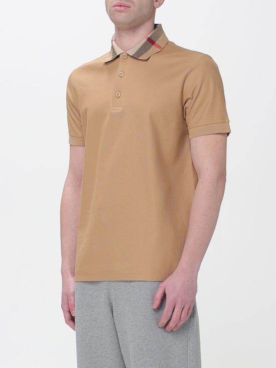 26SS 버버리 폴로 티셔츠 8095924 BEIGE DOM - BURBERRY