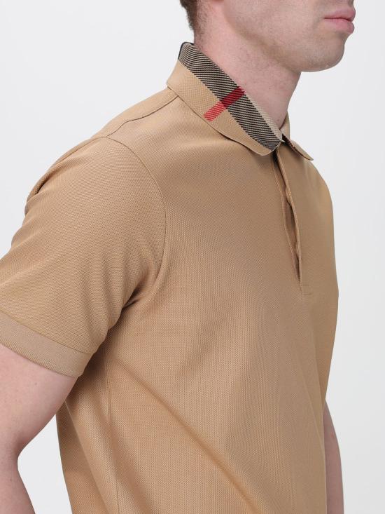 26SS 버버리 폴로 티셔츠 8095924 BEIGE DOM - BURBERRY