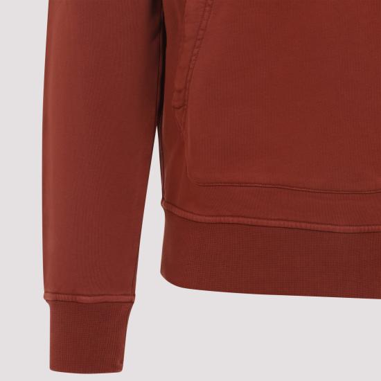 26SS 스톤 아일랜드 후드 티셔츠 L1S156100062S0051V0015 BRICK RED DOM - STONE ISLAND