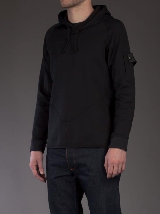 26SS 스톤 아일랜드 후드 티셔츠 L1S156100058S0044V0029 BLACK DOM - STONE ISLAND