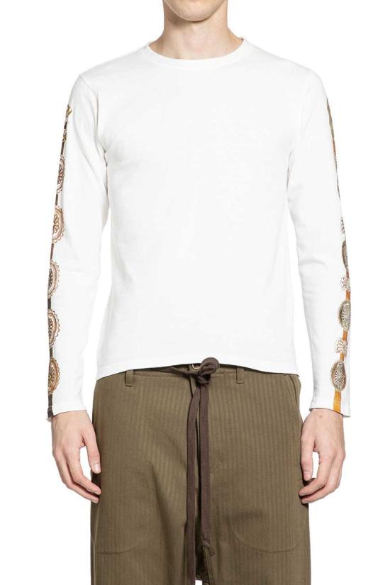 26SS 캐피탈 긴팔 티셔츠 K2508LC008WHITE DOM