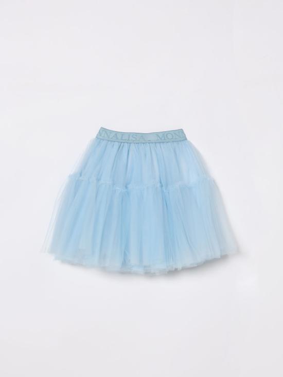 26SS [키즈] 모나리자 스커트 17GGONT9945 0058 Gnawed Blue - MONNALISA