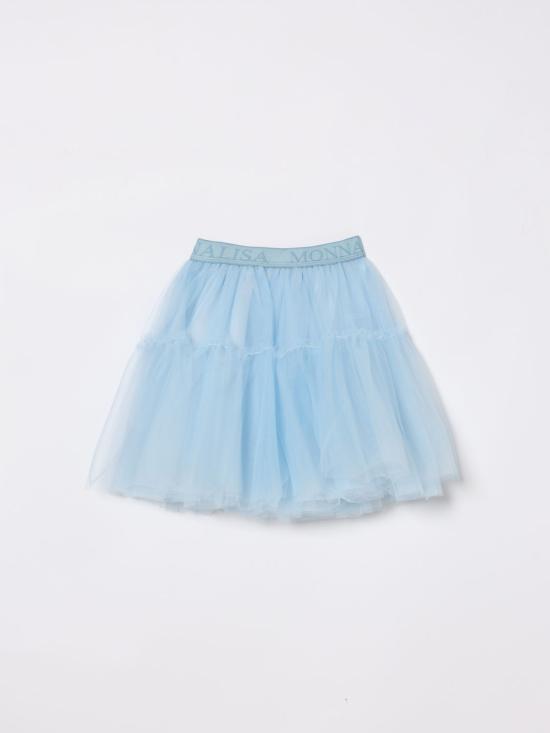 26SS [키즈] 모나리자 스커트 17GGONT9945 0058 Gnawed Blue