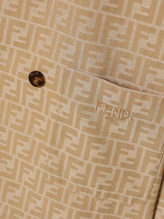 26SS [키즈] 펜디 캐주얼 자켓 JFA223AQTK F1P2N White - FENDI