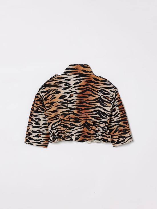 26SS [키즈] 핑코 캐주얼 자켓 KFGB0190CEK01 D463 Brown - PINKO