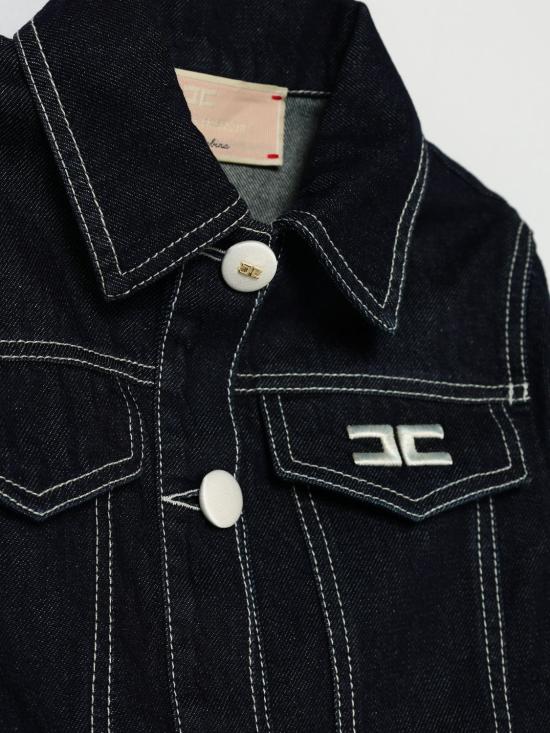 26SS [키즈] 엘리자베타프랜치 캐주얼 자켓 EFGB1350DF011 4040 Blue - ELISABETTA FRANCHI