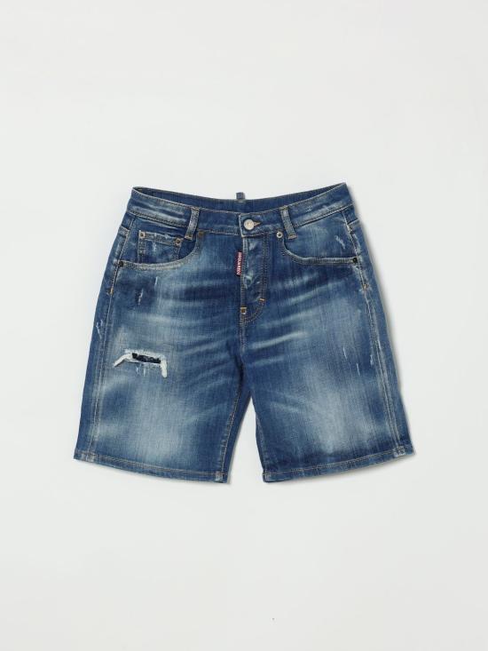 26SS [키즈] 디스퀘어드2 쇼츠/버뮤다 DQ3264D0AFR DQ01 Blue
