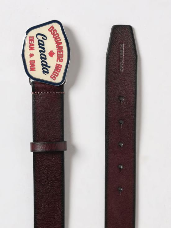 26SS [키즈] 디스퀘어드2 벨트 DQ3258D0AGF DQ11 Brown - DSQUARED2