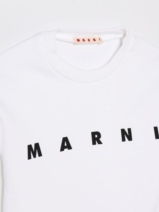 26SS [키즈] 마르니 풀오버 M01612M00V0 0M100 White - MARNI